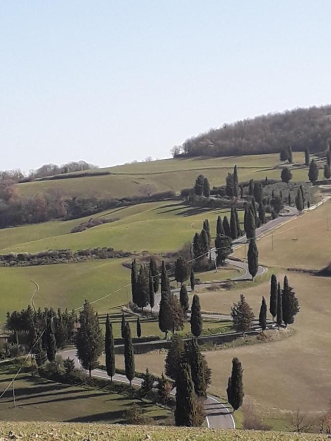 Agriturismo Campo Alla Piana Villa Monticchiello Buitenkant foto