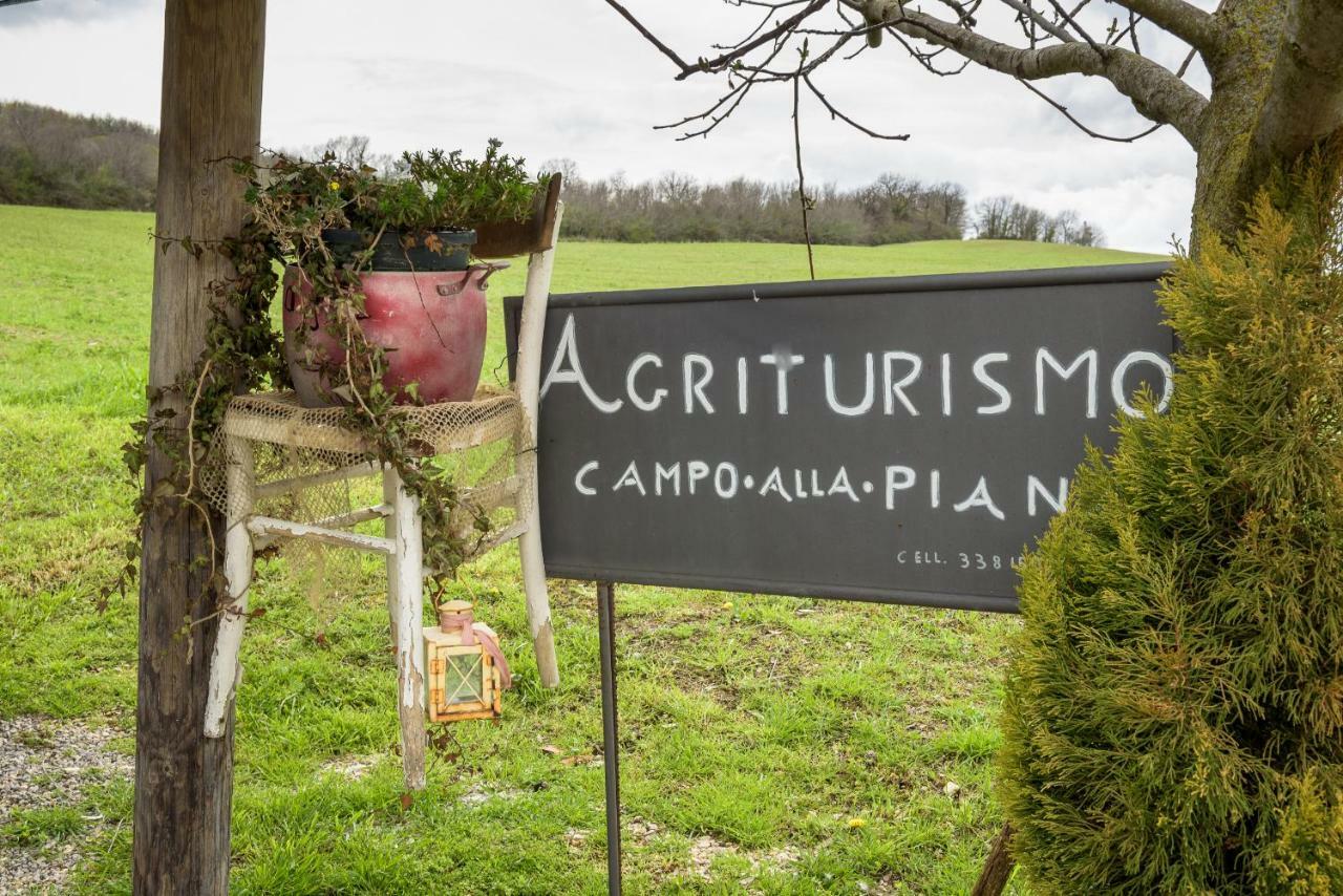 Agriturismo Campo Alla Piana Villa Monticchiello Buitenkant foto