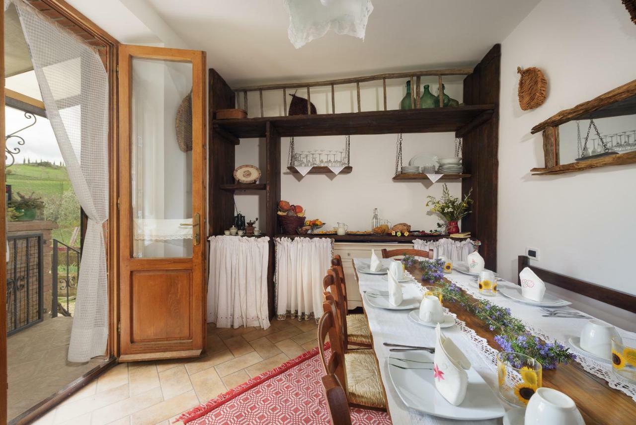 Agriturismo Campo Alla Piana Villa Monticchiello Buitenkant foto